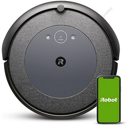 iRobot Roomba i4 EVO Wi-Fi Connected Robot Vacuum – Clean by Room with Smart Mapping Compatible with Alexa, Ideal for Pet Hair, Carpet and Hard Floors