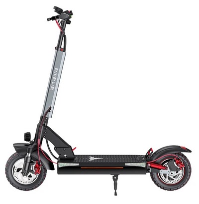 ENGWE Y600 Electric Scooter 600W Motor 48V 18.2Ah Battery 10*4-inch Fat Tires 25km/h Max Speed 70km Range Mechanical Disc Brake Detachable Seat