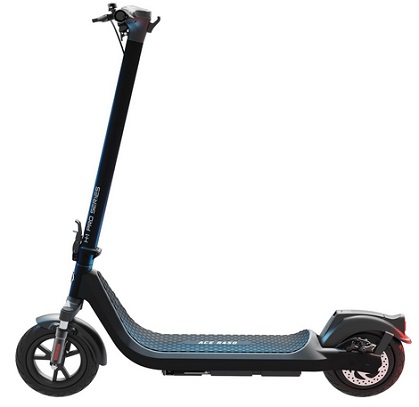 H-1 Pro Series Ace R450 Foldable Electric Scooter with 450W Brushless Motor, 20 mph Max Speed, 10” Self-Sealing Tubeless Tires, and 25.6 Mile Range