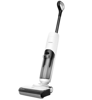 Proscenic F10 Cordless Wet Dry Vacuum Cleaner, Self-Cleaning, Self-Drying, 650ml Water Tank, Max 30min Runtime, 2500mAh Battery, LED Display, Voice Control