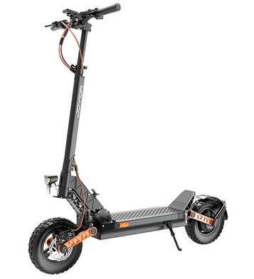 JOYOR S5-Z Electric Scooter, 48V 13Ah Battery, 600W Motor, 10*3.0 inch Tires, 25km/h Speed, 40-55km Range, Aluminum Alloy Frame 6 Light System Front & Rear Disc Brake - Black