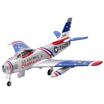 FMS F86 Sabre 80mm EDF Jet 1220mm Wingspan EPO RC Airplane PNP - Blue