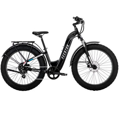 Aventon Aventure.2 Step-Over Ebike 750W 60 Miles Range 28mph Speed 48V 15Ah Battery 8 Speed Ebike