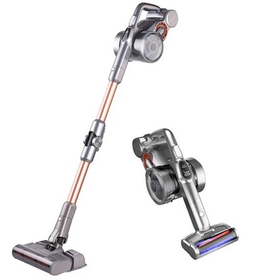 JIMMY H9 Pro Mopping Version Handheld Cordless Vacuum Cleaner, 2-in-1 Vacuuming Mopping, 200AW 25000Pa Powerful Suction, 80 Minutes Run Time, 200ml Water Tank, Auto Power Adjust, LED Display Removable Battery, With Rechargeable Stand Holder