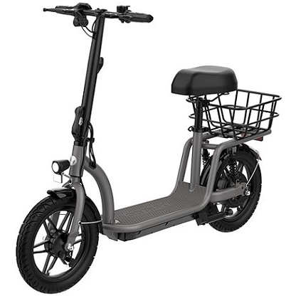 Gotrax Flex Campus Folding Electric Scooter with Seat, 500W Motor 19Miles Range & 15.5Mph with 14\