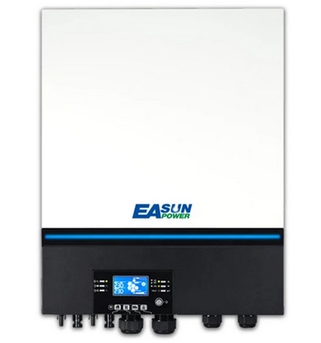 EASUN POWER ISolar SMW 11KW Solar Inverter, 48V Battery Voltage, 230VAC PV Array, 2 x 80A MPPT, Pure Sine Wave, Dual Output, 150A Solar & AC Charge Current, Parallel Support, Built-in WiFi, RGB Lights