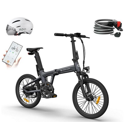 ADO Air 20S Folding Electrick Bike, 250W Motor, 20\