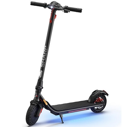 SHARP EM-KS3AEU-B Adult Foldable Electric Scooter, 8.5\