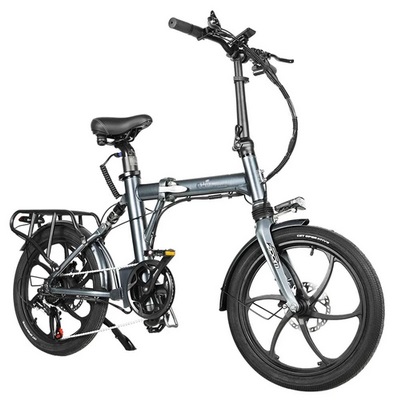 CMACEWHEEL EM20 Electric Bike, 350W Motor, 36V 12Ah Battery, 20*2.25-inch Tire, 25km/h Max Speed, 55km Max Range, Oil Disc Brake, IP65 Waterproof