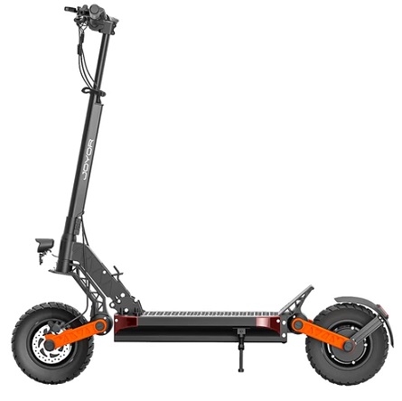 JOYOR S10-Z Electric Scooter 10 Inch Off-road Tires 60V 18Ah Battery 1000W*2 Dual Motor 70-85KM Range 120KG Load Double Hydraulic Disc Brakes Shock absorber Turn signal Smart LED Display update from S10-S - Black