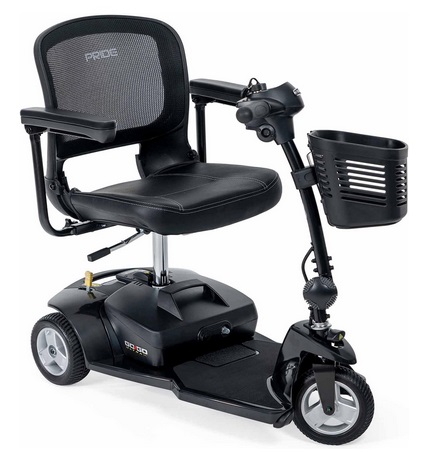 Pride Go-Go Ultra X 2.0 3-Wheel Travel Scooter