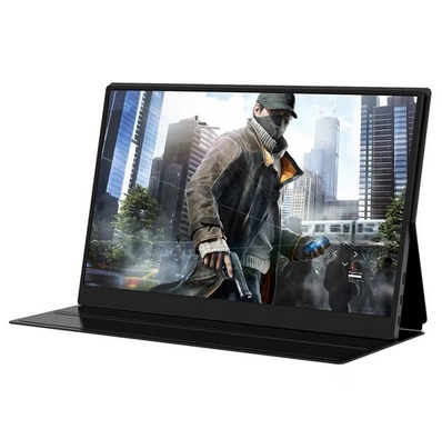 AOSIMAN ASM-156FCC Portable Monitor 15.6 inch IPS HDR 1920*1080 Resolution Full Metal Body Dual Type-C+Mini HDMI