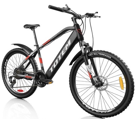 Totem Electric Bike for Adults 750W Peak Motor, 27.5\