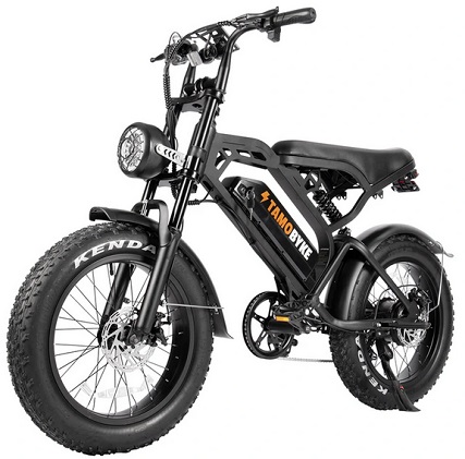QMWHELL V20 Electric Bike 48V 15AH 500W(Peak 750W) Electric Bicycle 20Inch 80-150KM Mileage Range Max Load 150KG - Disc brake