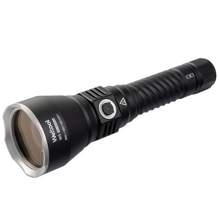 Weltool W5 Pro 2842M 990LM Long Distance Throwing LEP Flashlight Strong Spotlight Waterproof Search Flashlight 22500/22430/21700 Battery - With 22500 Battery Tube
