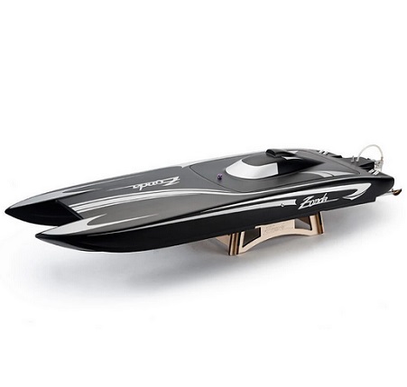 TFL 1040mm 1133 2.4G RC BOAT with Double Brushless Motor Hobbywing 120A ESC Glassfiber Model - Black
