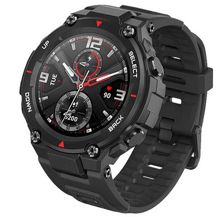 [bluetooth 5.0]Amazfit T-Rex AMOLED GPS + GLONASS Outdoor Watch 14 Sport Modes Track Weather Forecast Smart Watch Global Version - Camouflage