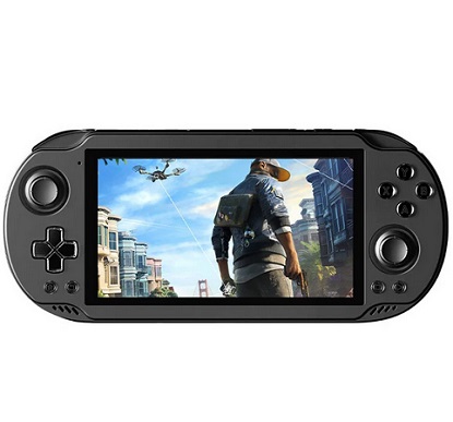 ODIN2 Mini Open Source Handheld Game Console 12+256G 5 Inch LED Touch Screen Android 13 8Gen2 Chips Hall Joysticks Video Game Player Support HD Output WiFi 7 BT5.3 1920*1080p Game Console - Black